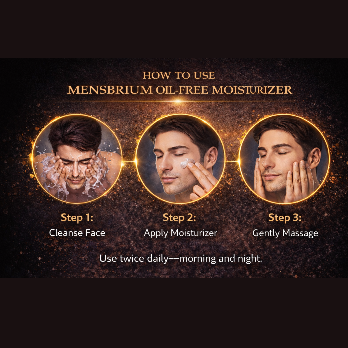 Oil-Free Moisturizer Men | Boosts Collagen