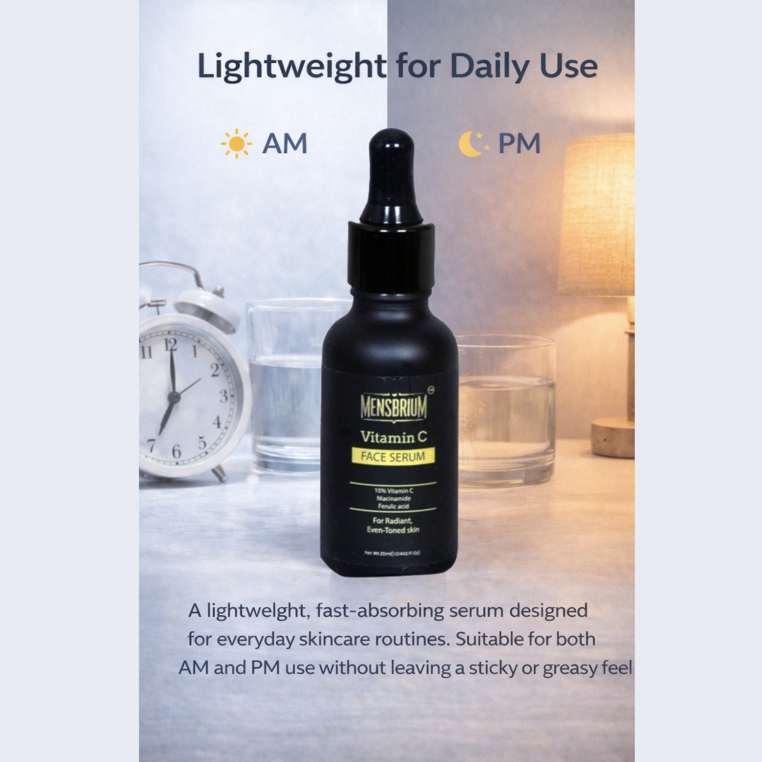 mensbrium vitamin c serum Lightweight daily use image (1)