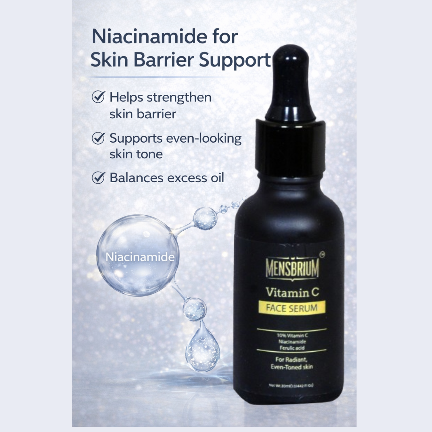 mensbrium vitamin c serum with Niacinamide image